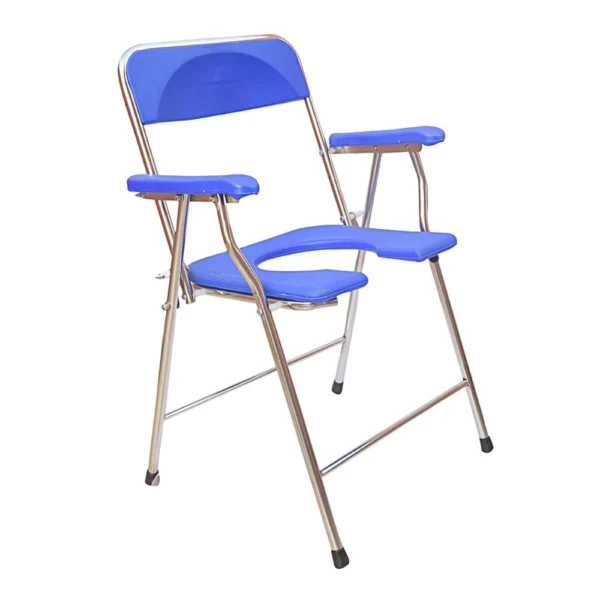 Tan45 Commode chair for adults | Toilet chair for Old People | Portable toilet seat for adult,Weight Capacity 100Kgs